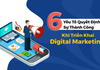 Các yếu tố chính để cải thiện Digital Marketing doanh nghiệp của bạn